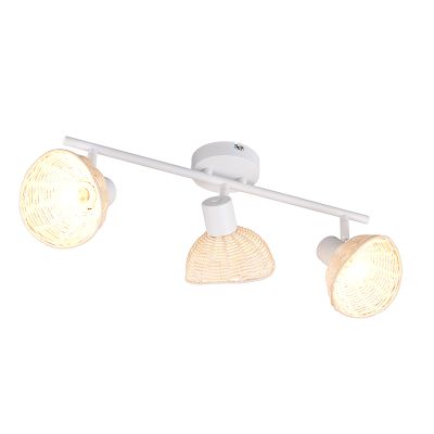 Rotan wandlamp bruin, Sijmen