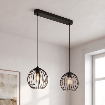 Industriële hanglamp zwart, Wiro