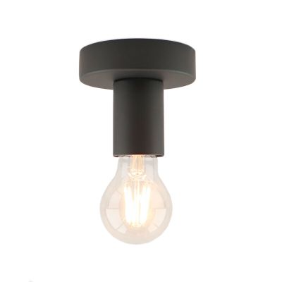 Plafondfitting Rami zwart, E27