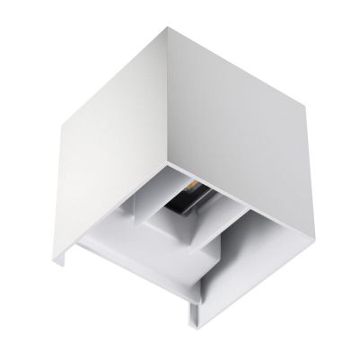 Witte up down buiten wandlamp 7W, 4000K, IP54