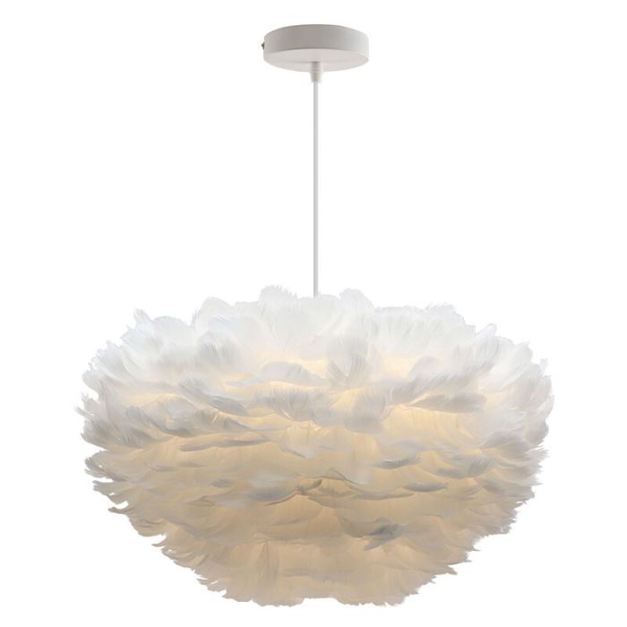 Stoffen hanglamp wit, Suzie
