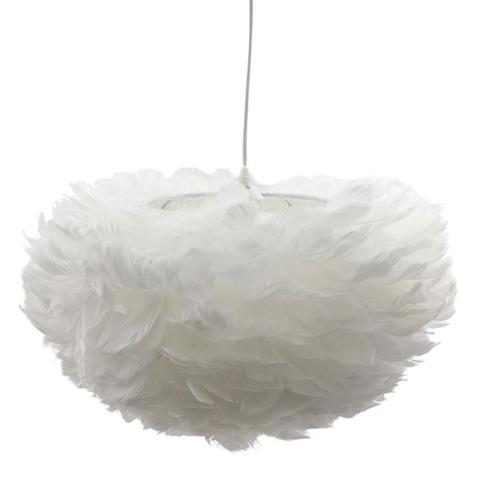 Stoffen hanglamp wit, Suzie