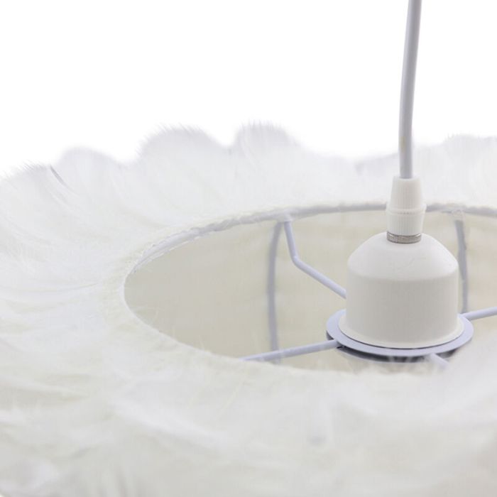 Stoffen hanglamp wit, Suzie