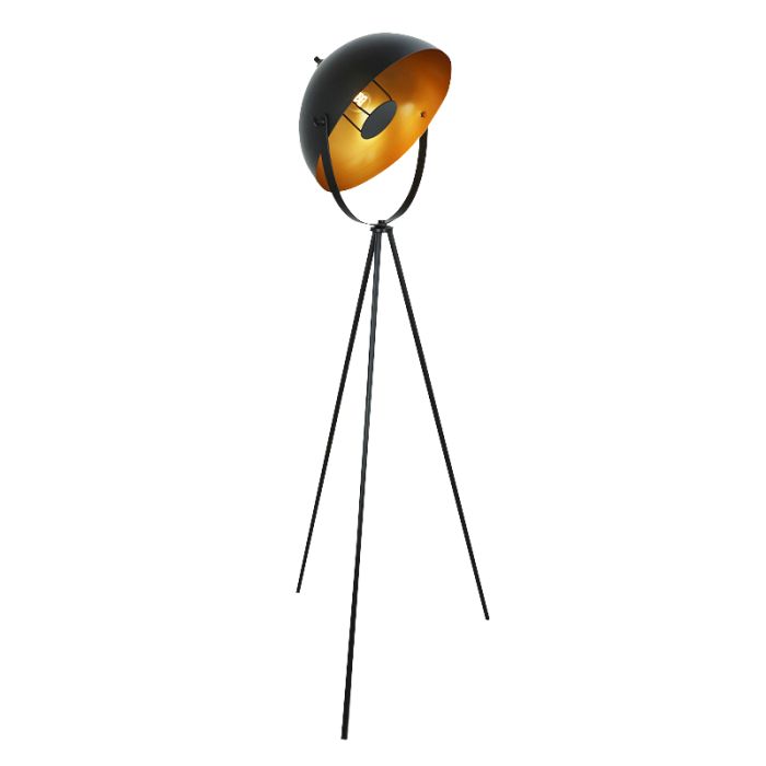 Moderne vloerlamp goud, Brenna