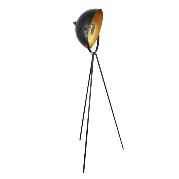 Moderne vloerlamp goud, Brenna