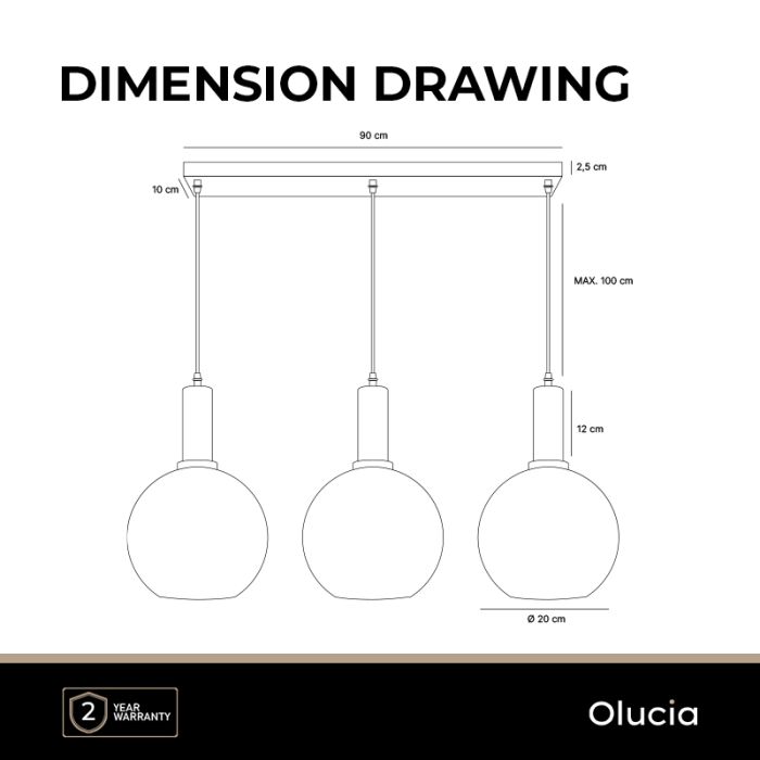 Design hanglamp grijs, Emerson