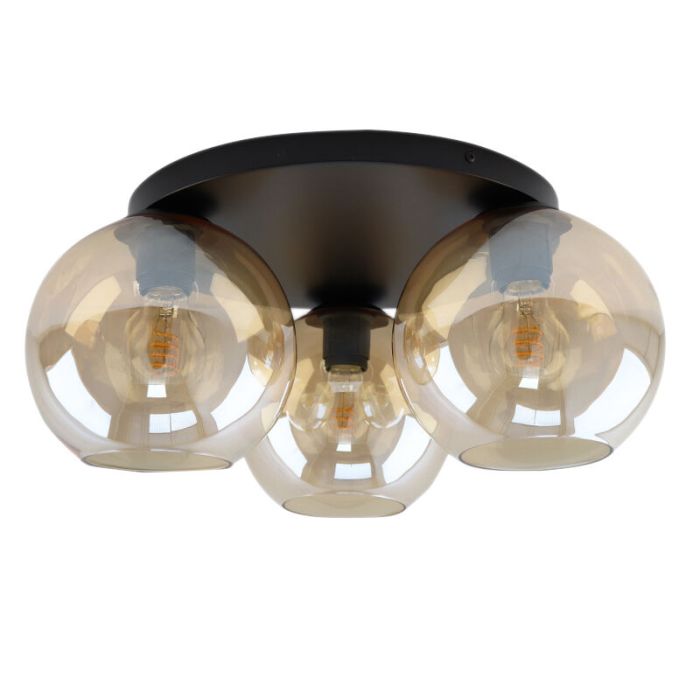 Design plafondlamp amber, Emerson