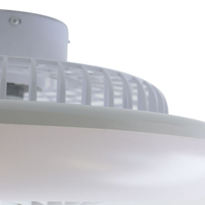 Moderne plafondventilator grijs, Gonda, 40W, 3000K LED, met afstandsbediening