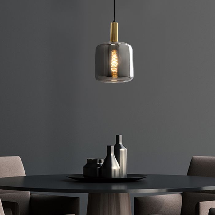 Design hanglamp grijs, Keanu