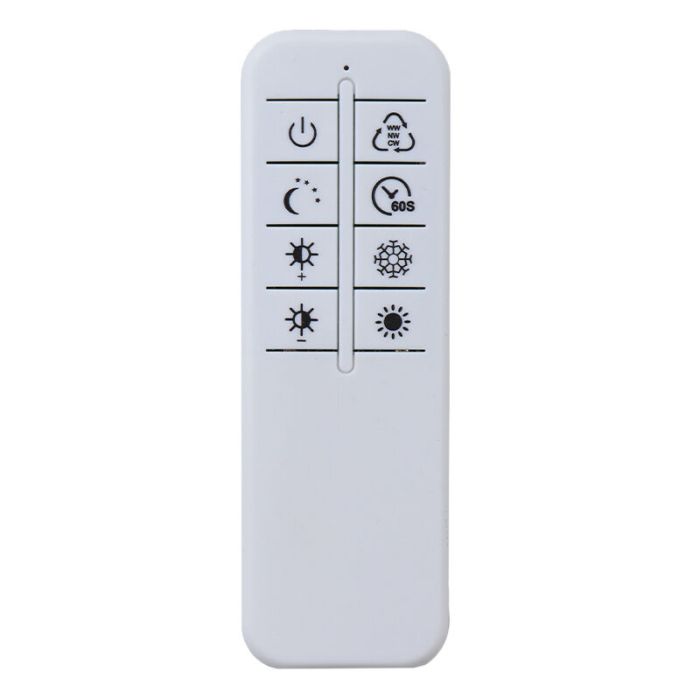 Moderne plafonnière zwart, Giorgio, 35W, dim to warm LED, met afstandsbediening