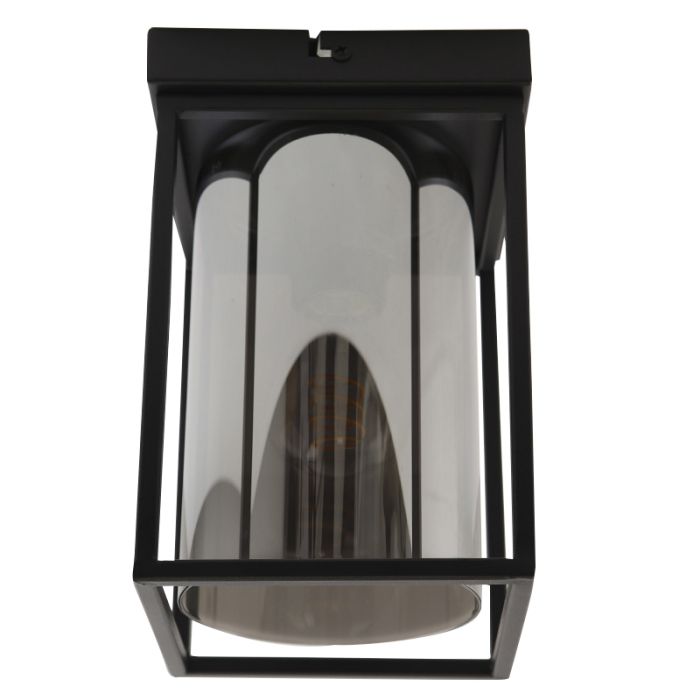 Moderne plafondlamp zwart, Jessa