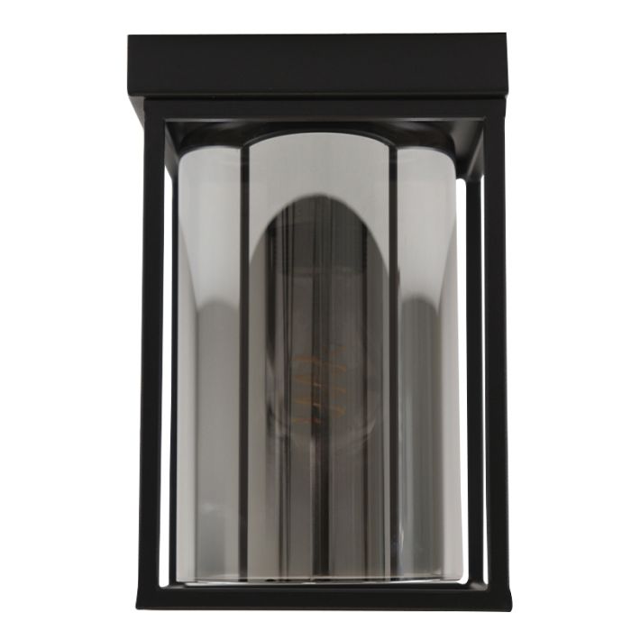 Moderne plafondlamp zwart, Jessa