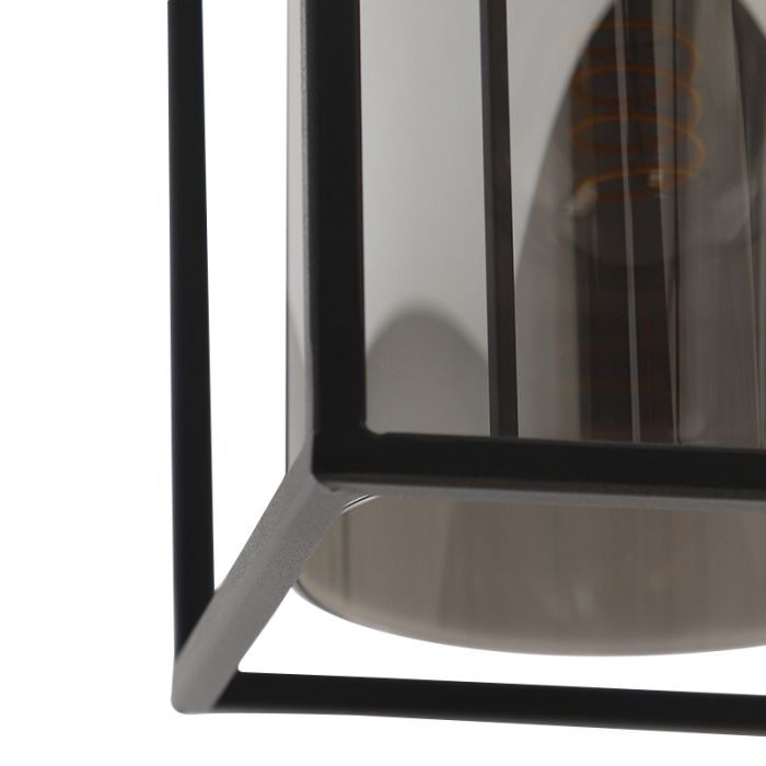 Moderne plafondlamp zwart, Jessa