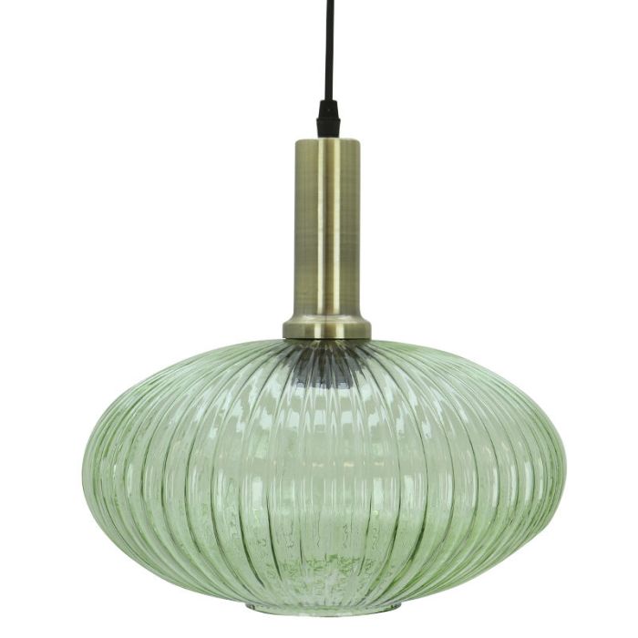 Retro hanglamp groen, Charlois