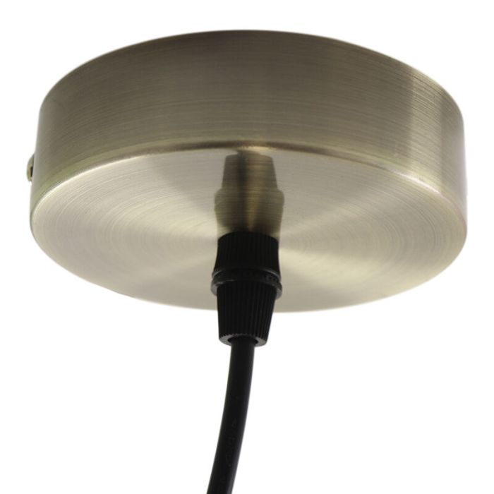 Retro hanglamp amber, Charlois