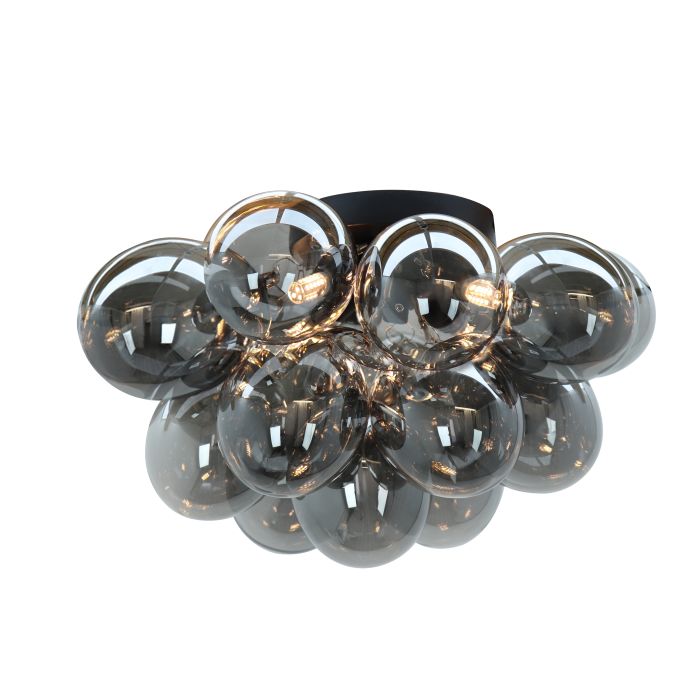 Design plafondlamp grijs, Cyril