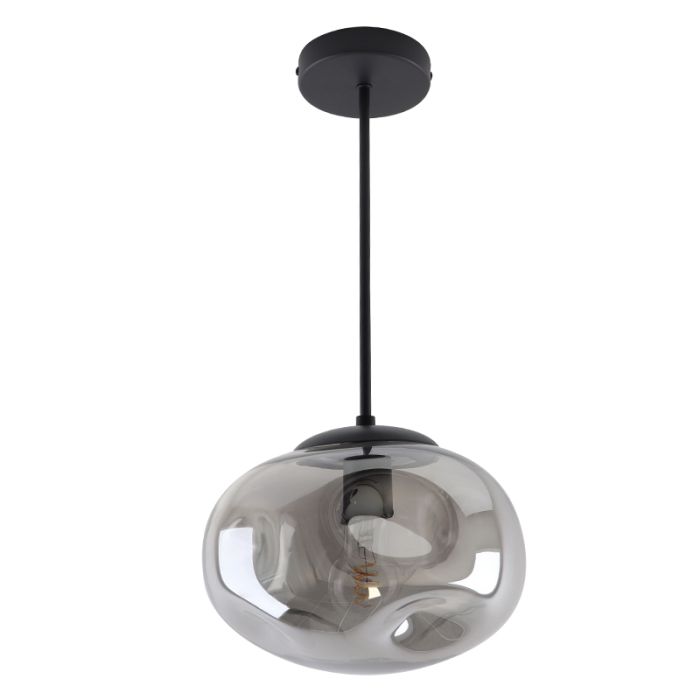 Design hanglamp grijs, Evita