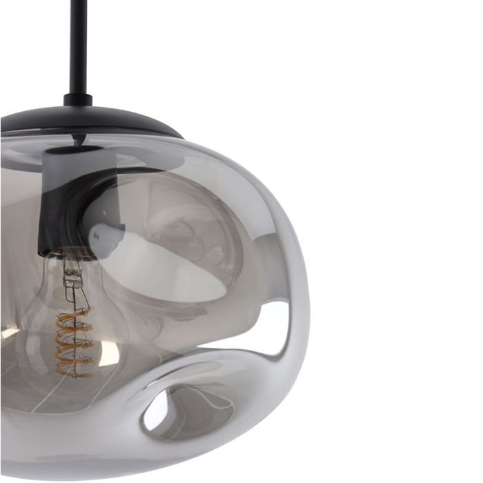 Design hanglamp grijs, Evita