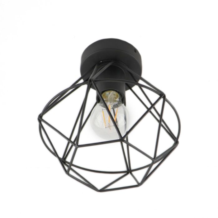 Stoere, industrie plafondlamp Jochem, Gaaslook