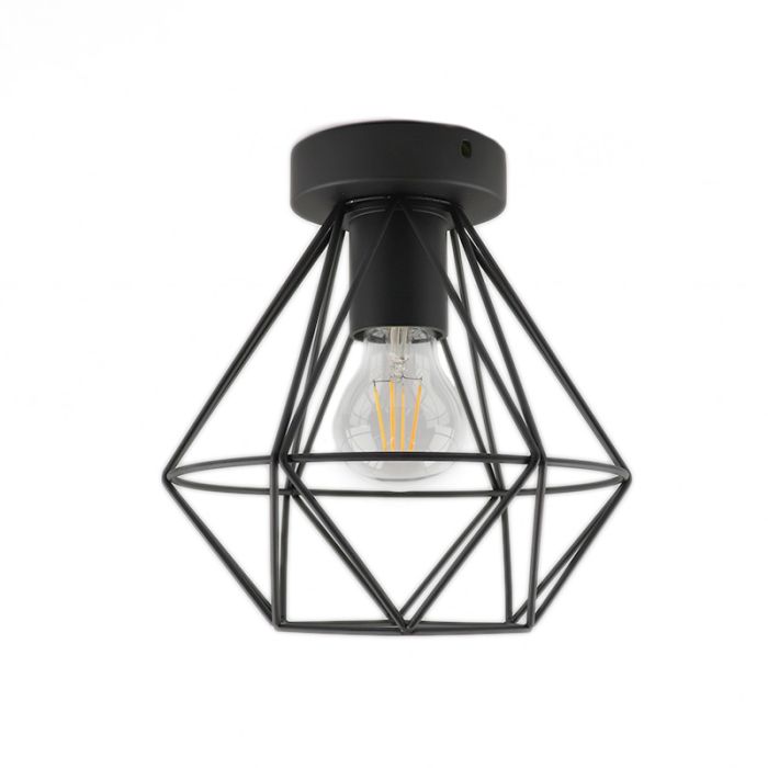 Stoere, industrie plafondlamp Jochem, Gaaslook
