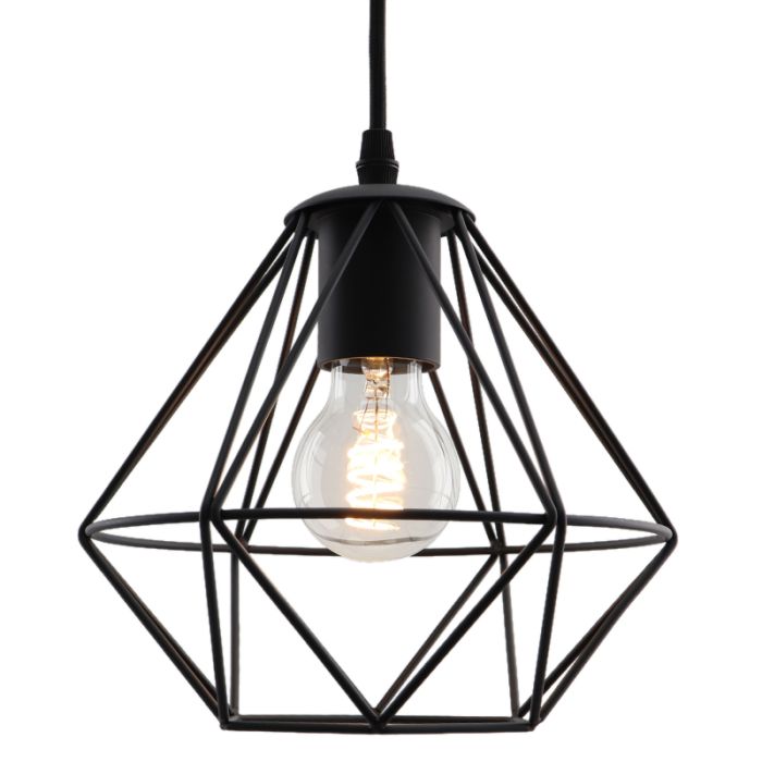 Stoere, industrie hanglamp Jochem, Gaaslook