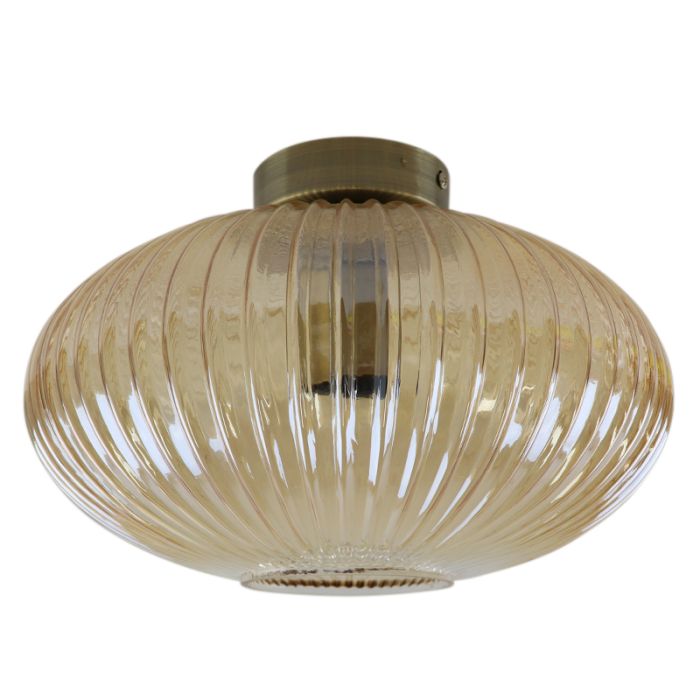 Design plafonnière amber, Charlois