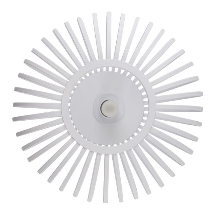 Industriële badkamer plafondlamp wit, Lieve, IP44