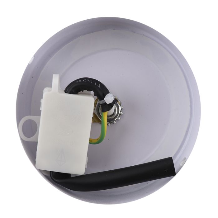 Industriële badkamer plafondlamp wit, Lieve, IP44