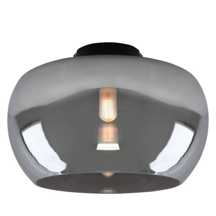 Design badkamer plafondlamp grijs, Vidro, IP44