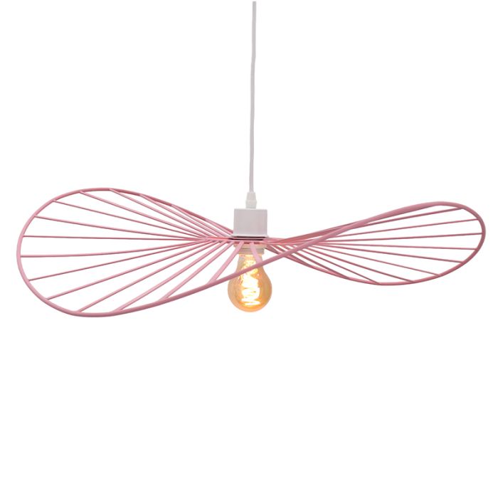 Moderne hanglamp roze, Jolinda