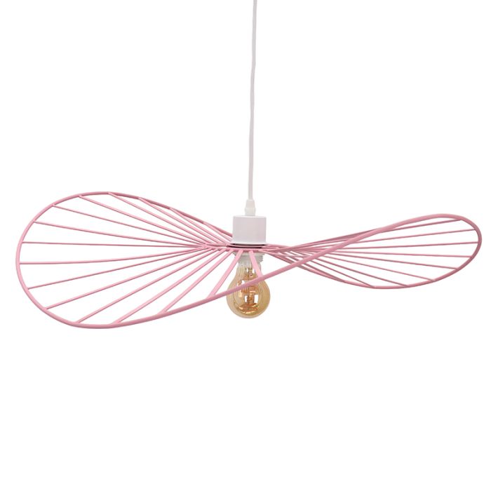 Moderne hanglamp roze, Jolinda