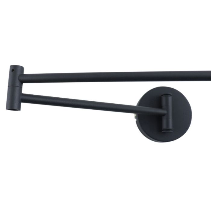 Moderne wandspot zwart, Elena