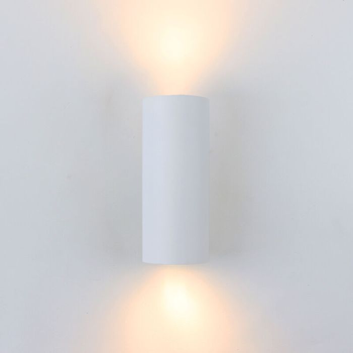 Moderne up down wandlamp wit, Elena