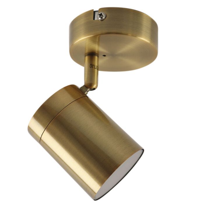 Moderne badkamer plafondlamp messing, Ciara, IP44