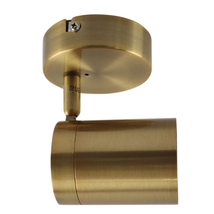 Moderne badkamer plafondlamp messing, Ciara, IP44