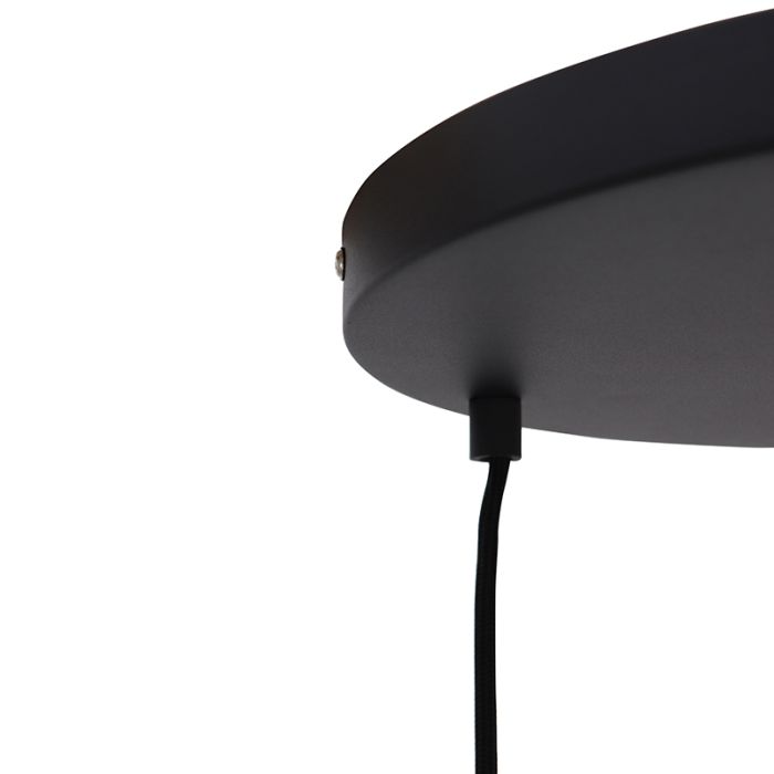 Moderne hanglamp zwart, Gianni