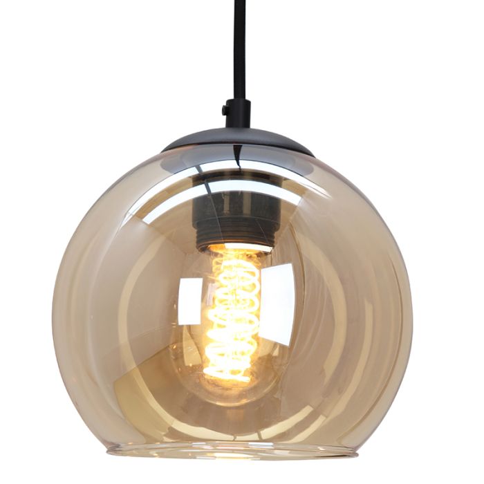Moderne hanglamp zwart, Gianni