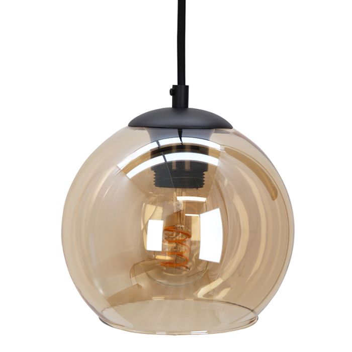 Moderne hanglamp zwart, Gianni