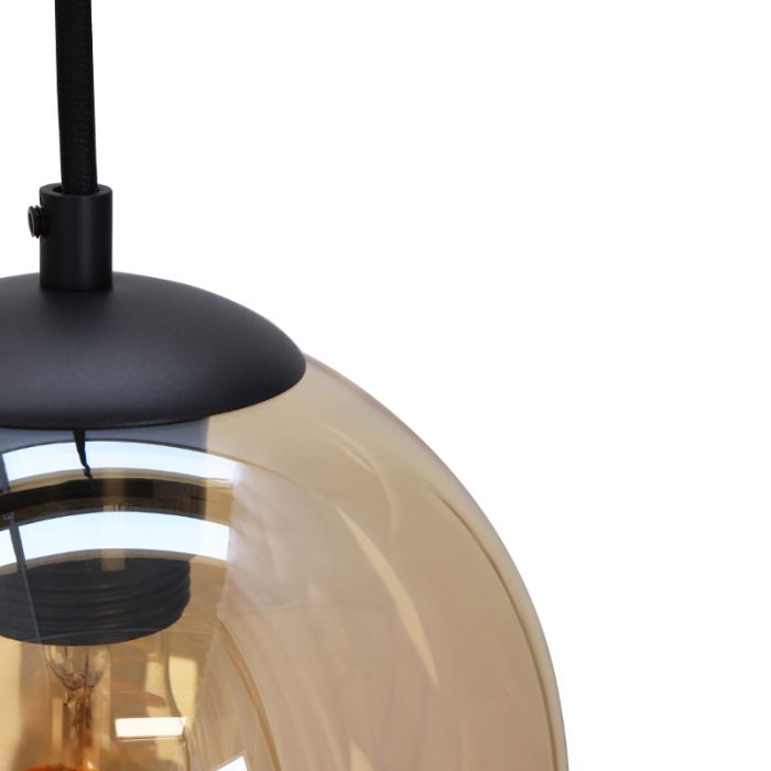 Moderne hanglamp zwart, Gianni