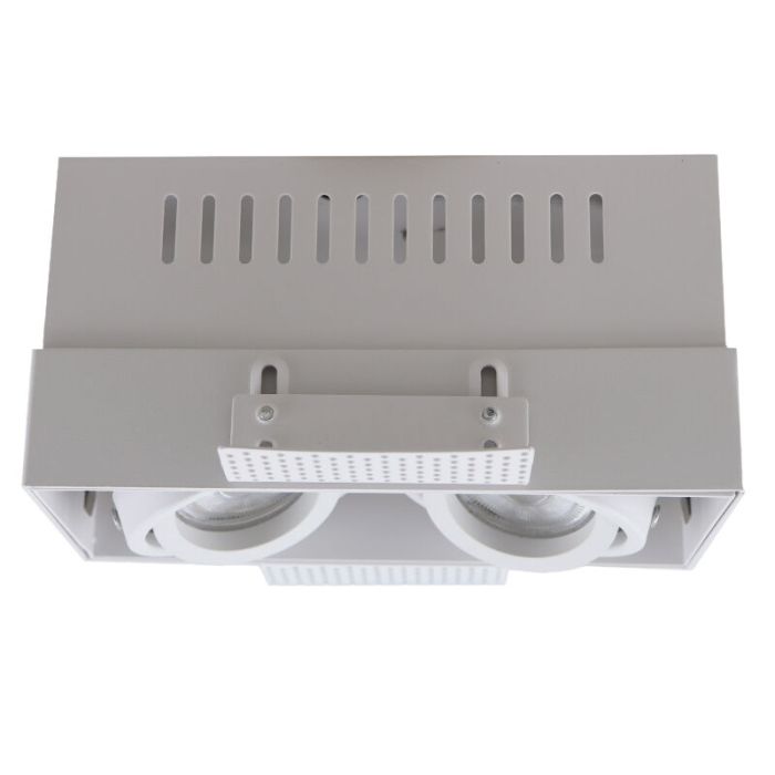 Moderne trimless inbouwspot wit, Joost