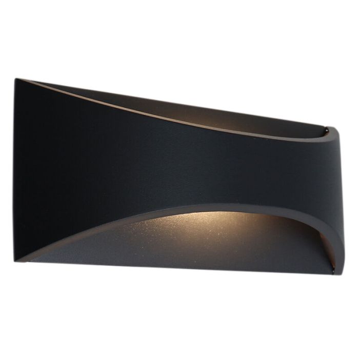 Moderne buitenlamp zwart, Thuy, 6W, 3000K LED, IP65