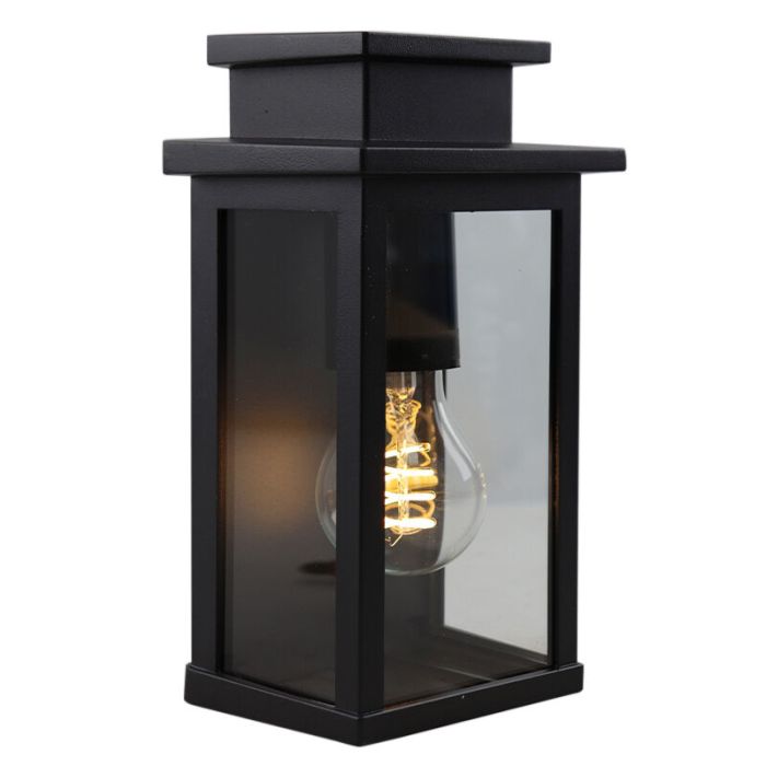 Moderne buitenlamp zwart, Jesca, IP44