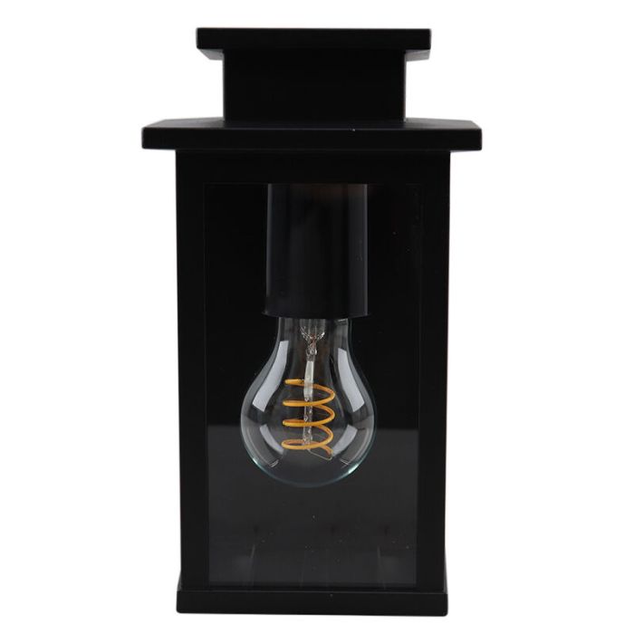 Moderne buitenlamp zwart, Jesca, IP44