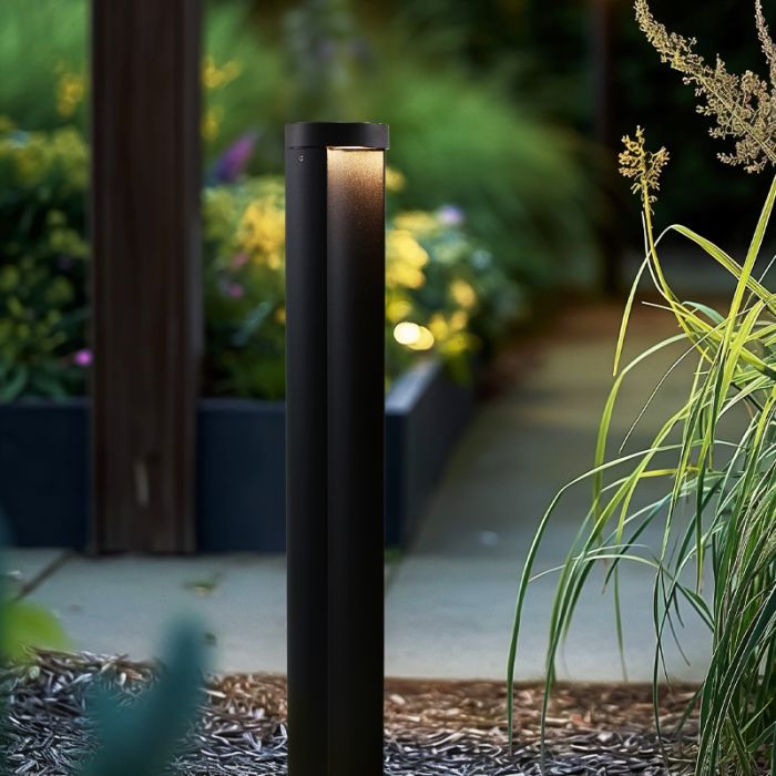 Moderne buitenlamp zwart, Moreno, 6W, 3000K LED, IP54