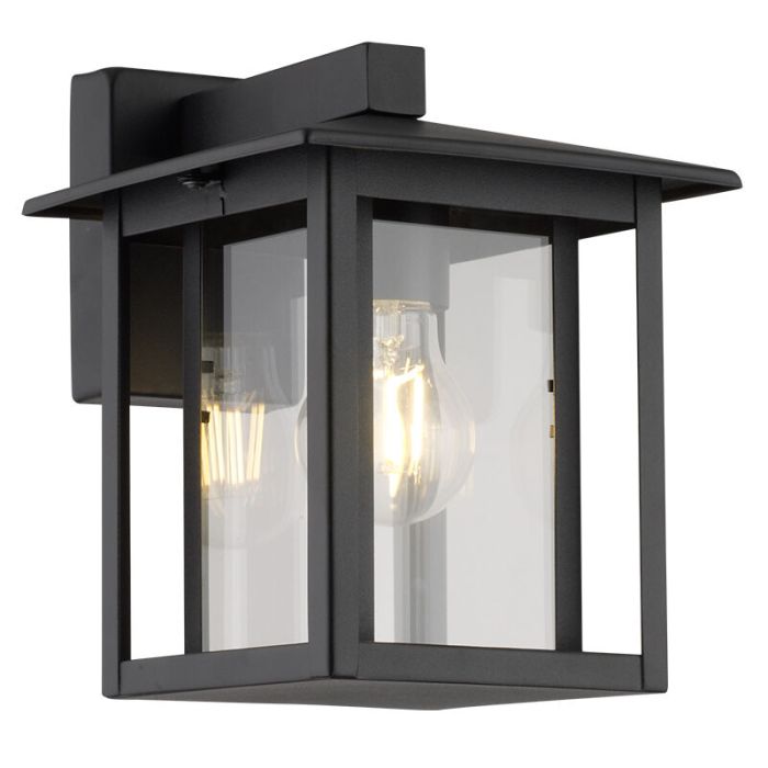 Moderne buitenlamp zwart, Amalie, IP54