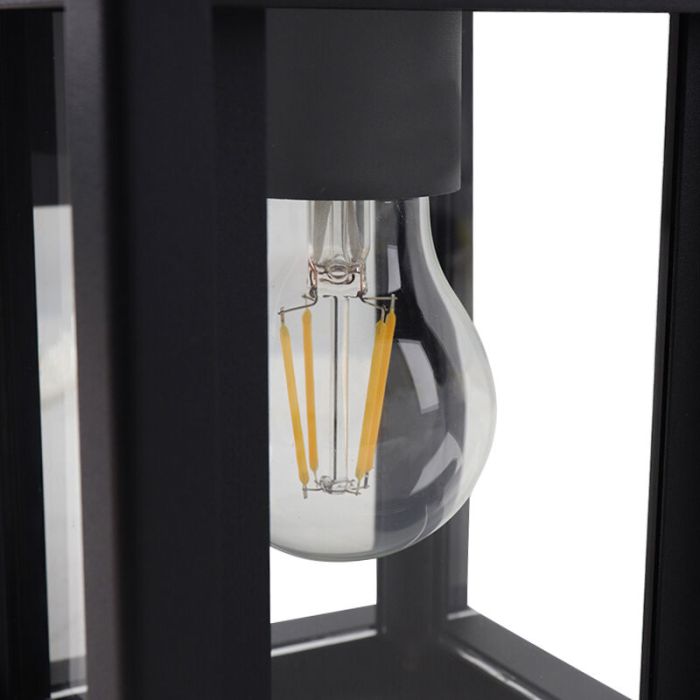 Moderne buitenlamp zwart, Amalie, IP54