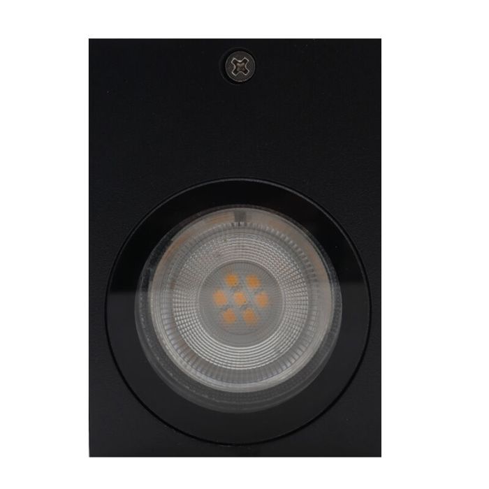 Moderne buiten wandlamp met schemersensor zwart, Corella, IP54