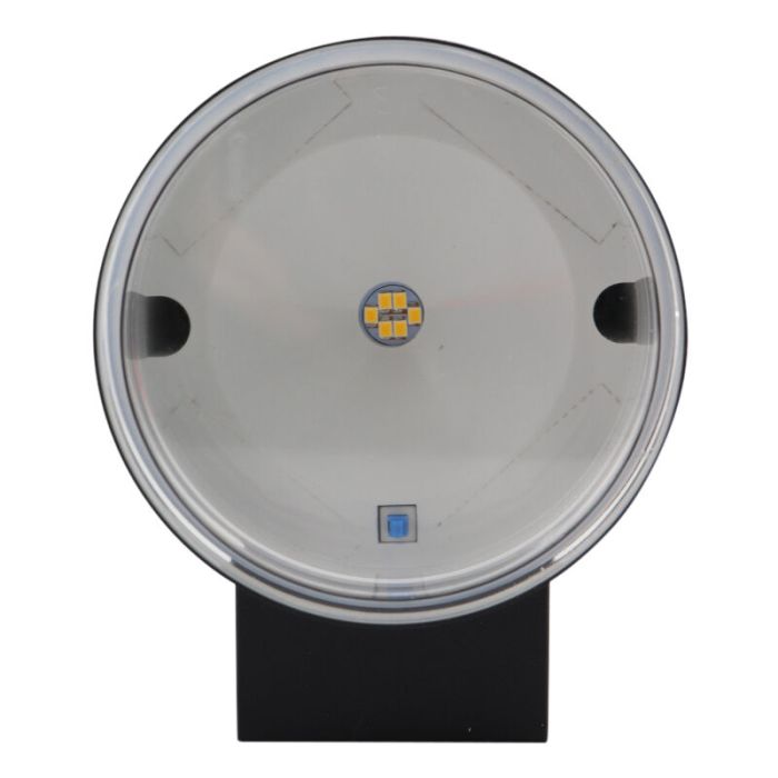 Moderne buiten wandlamp op zonne-energie zwart, Tommy, 1W, 2700K LED, IP54