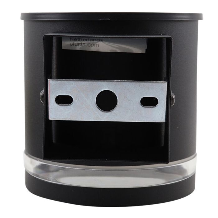 Moderne buiten wandlamp op zonne-energie zwart, Tommy, 1W, 2700K LED, IP54