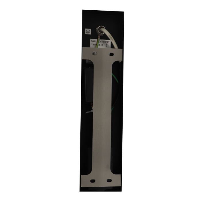 Moderne buiten wandlamp met schemersensor zwart, Musa, IP44